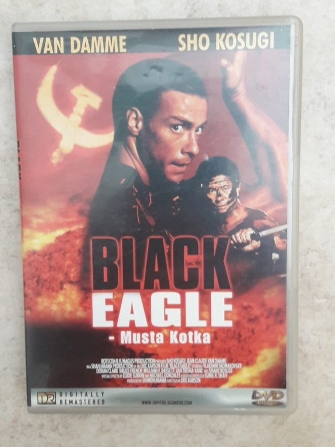 Black Eagle - Musta kotka, DVD. Van Damme