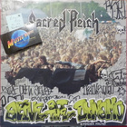 SACRED REICH - ALIVE AT THE DYNAMO - EU 1989 EX+/EX+ LP - pikkukuva 1