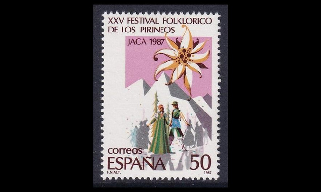 Espanja 2791 ** Pyreneiden kansanmusiikkijuhlat (1987)