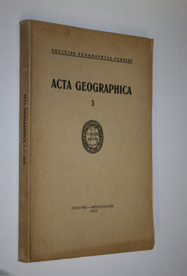 Hans Hausen : Acta geographica 3 : Geologische Beobachtun...