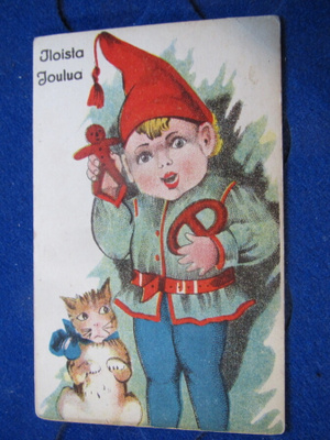 Iloista Joulua. Joulukortti. Westling.