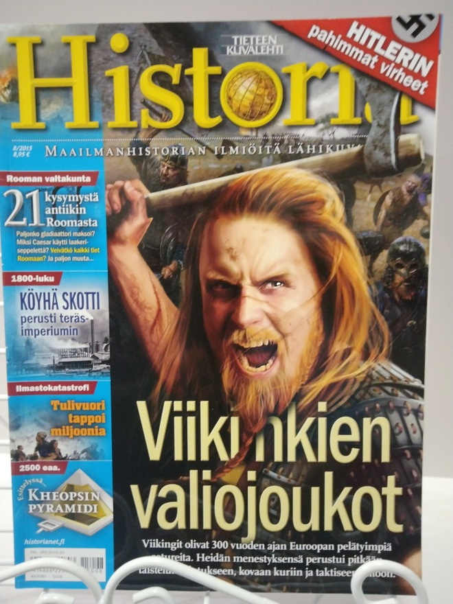 Historia lehti 8 2015 Tieteen Kuvalehti