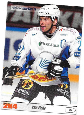2003-04 CardSet #5 Rami Alanko Espoo Blues