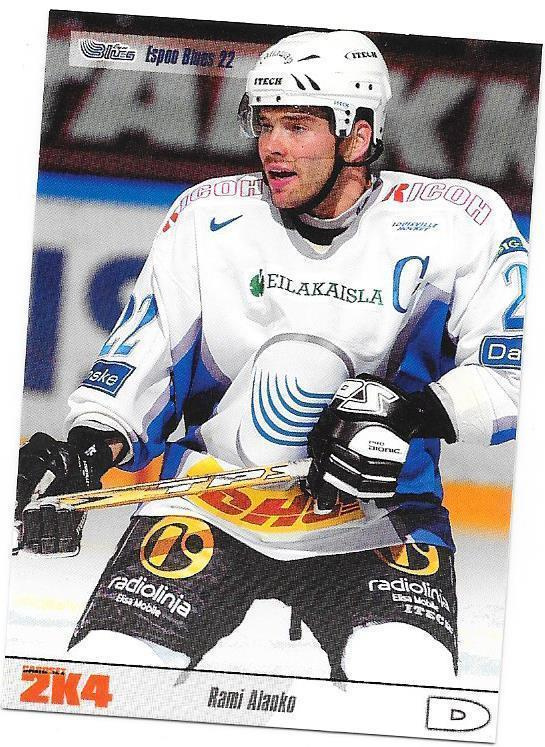 2003-04 CardSet #5 Rami Alanko Espoo Blues