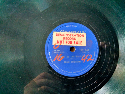 Eddie Cochran 78rpm