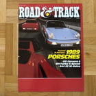 Esite Porsche 964 911 Turbo, 944 1989 - lehti Road and Track - pikkukuva 1