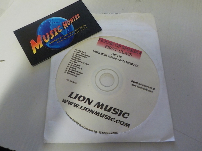HOUSE OF SHAKIRA - FIRST CLASS 2001 PROMO CD