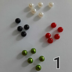 6mm helmiä useita värejä ks kaikki kuvat - pikkukuva 1