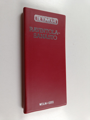 Quentin Crewe : Ravintolasanasto