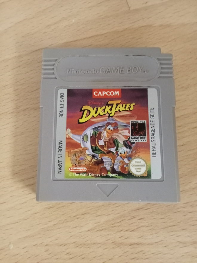 Ducktales Gameboy