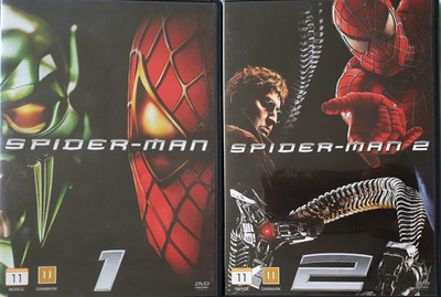 SPIDER - MAN 1 & 2 DVD