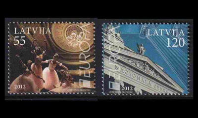 Latvia 829-30 ** Europa (2012)