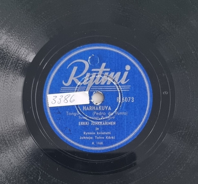 Savikiekko 1950 - Erkki Junkkarinen - Rytmi R 6073