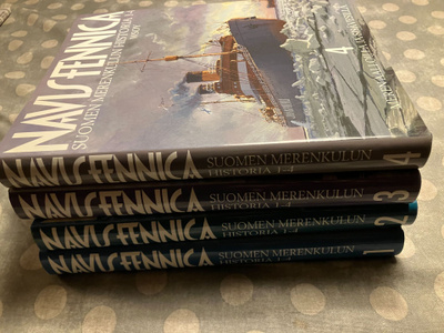Navis Fennica Suomen merenkulun historia 1-4 HIENOT
