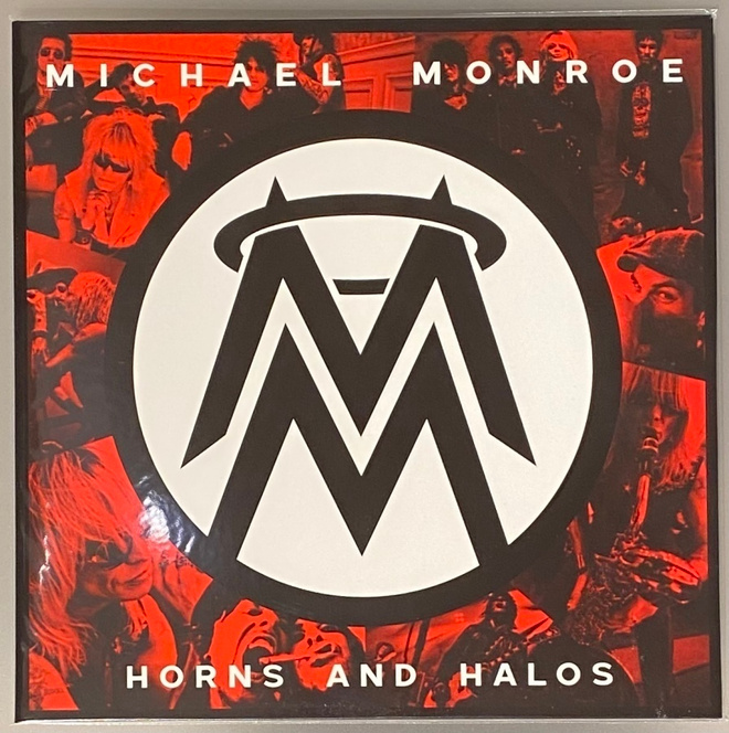 MICHAEL MONROE: Horns and Halos - LP ( uusi, kelmussa )