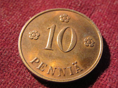 10 penniä 1935