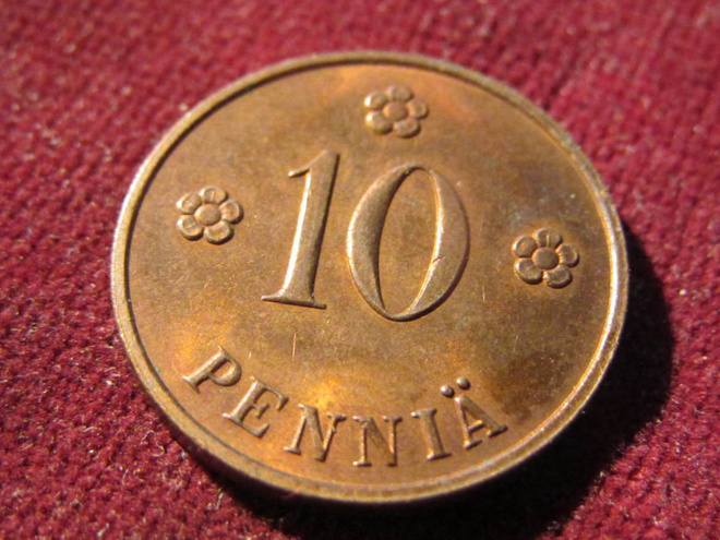 10 penniä 1935