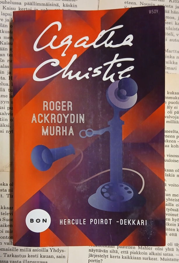 Agatha Christie - Roger Ackroydin murha (pokkari)