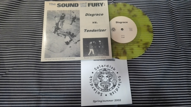 DISGRACE vs. TENDERIZER The Sound and the Fury 7"