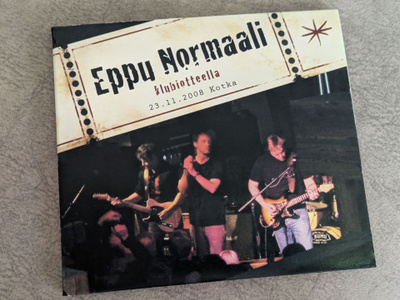 Eppu Normaali - Klubiotteella (2CD) Kotka 23.11.2008 VG+!!