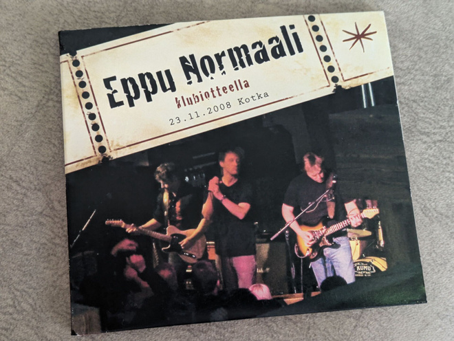 Eppu Normaali - Klubiotteella (2CD) Kotka 23.11.2008 VG+!!