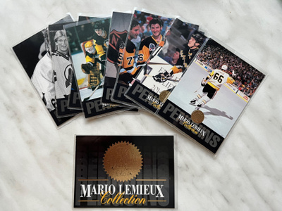1993-94 Leaf Mario Lemieux Collection kortteja alk. 2,0e/kp