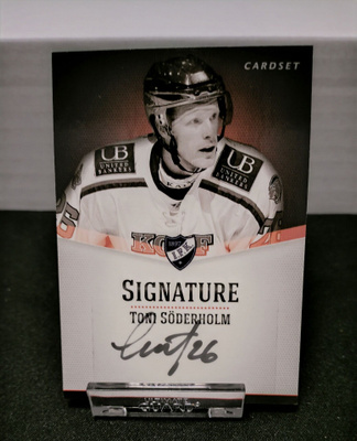 Toni Söderholm Signature Cardset 2012-13 99/125