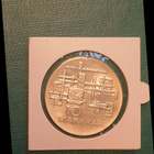 Suomi  10mk . Suomen Itsenäisyys  50 v.  Kl  UNC - pikkukuva 1