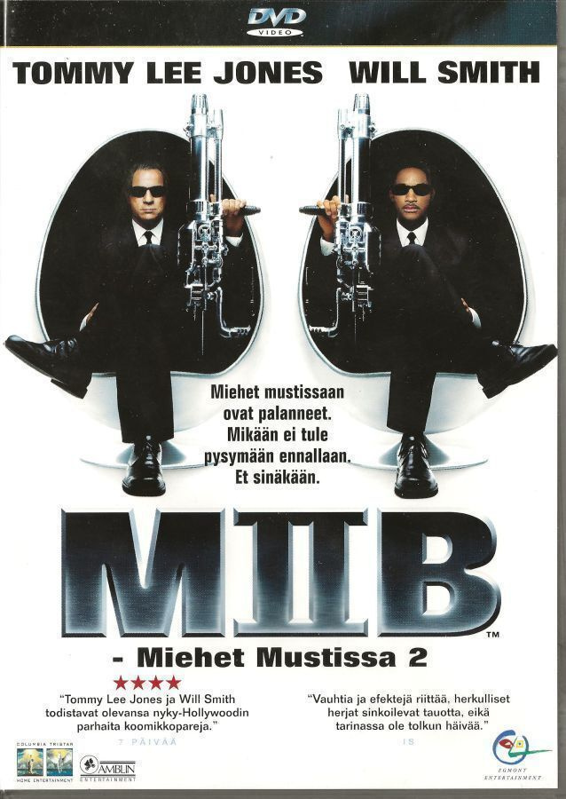 MEN IN BLACK II-MIEHET MUSTISSA 2 DVD
