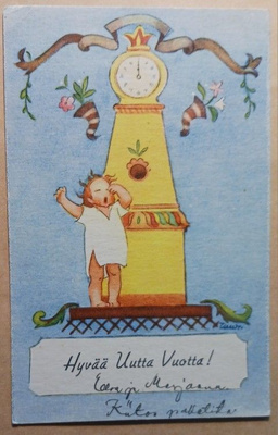 Wendelin: Uuden Vuoden lapsi herää, Uusi Vuosi, p. 1952