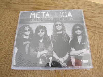 Metallica the broadcast collection 1988-1994 4x cd boxi muo
