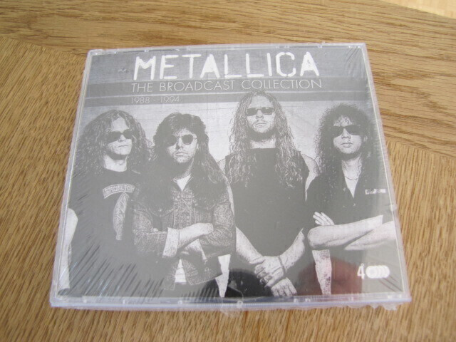 Metallica  the broadcast collection 1988-1994 4x cd boxi muo