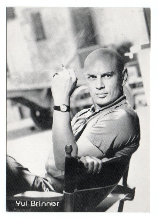 Postikortti Filmitähti YUL BRYNNER 1920-1985