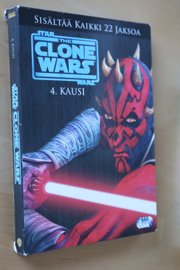 4DVD Star Wars The Clone Wars 4. kausi ( 2012 )