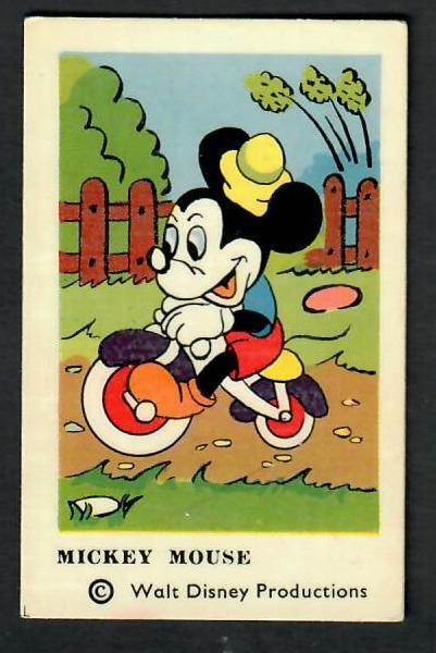 Keräilykuva - Disney - Mickey Mouse - Mikki Hiiri