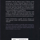 Vilmos Kondor: Budapestin marraskuu (sid. Tammi 2019) - pikkukuva 2