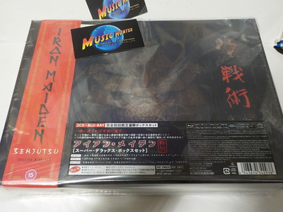 IRON MAIDEN - SENJUTSU LIMITED EDITION 2CD+BLU-RAY BOX SET