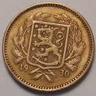 Alumiinipronssi  5 markka vuodelta 1930. - pikkukuva 2