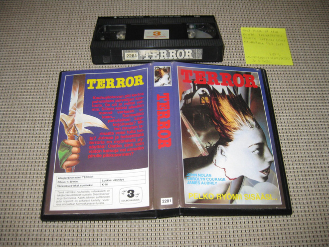 Terror-VHS (FIx, Kolmoskanava, Norman J. Warren, 1978)
