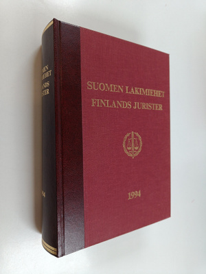 Päivi (toim.) Kämäräinen : Suomen lakimiehet 1994 = Finla...
