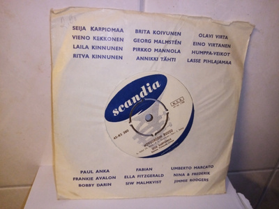 7" single Seija Karpiomaa :  Novgorodin ruusu ( SIS POSTIKUL