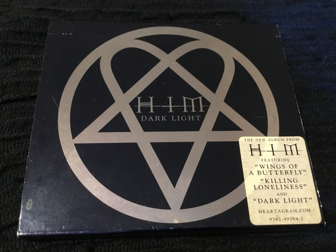 HIM Dark Light cd Us 2004 Hype and cardboard + jewel sw