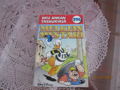 Aku Ankan taskukirja 296 Melkein mestari 1.p *