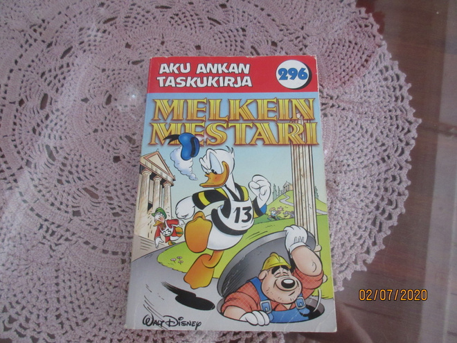 Aku Ankan taskukirja 296 Melkein mestari 1.p *