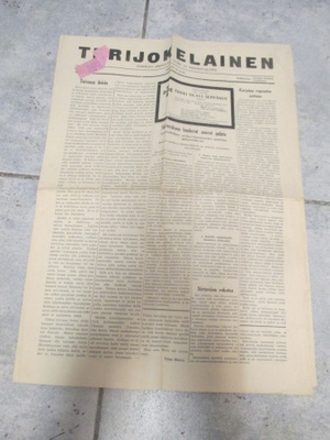 TERIJOKELAINEN SANOMALEHTI 1941