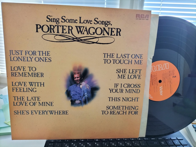 PORTER WAGONER, Sing some Love songs, LP UK -75 UPEA !!