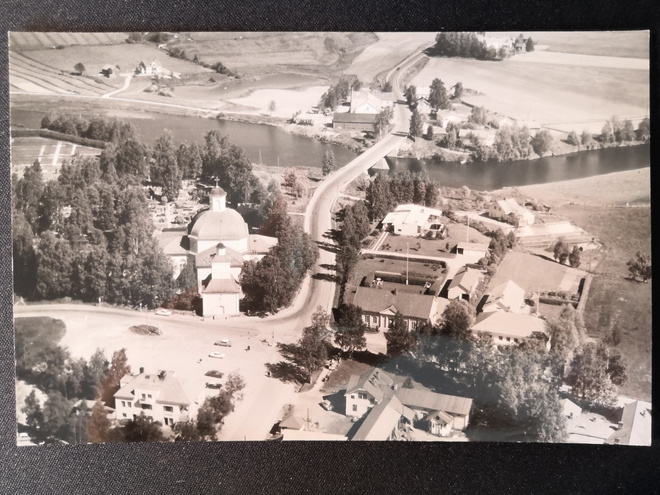 VANHA Postikortti Kurikka 1963 Alkup.Mallikappale Karhumäki