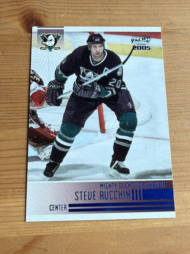 2004-05 Pacific Blue #7 Steve Rucchin */250