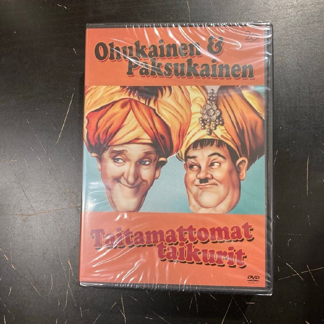 Ohukainen ja Paksukainen - Taitamattomat taikurit DVD (UUSI)