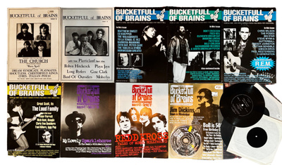 BUCKETFULL OF BRAINS zine 9 ERI NUMEROA flx CD